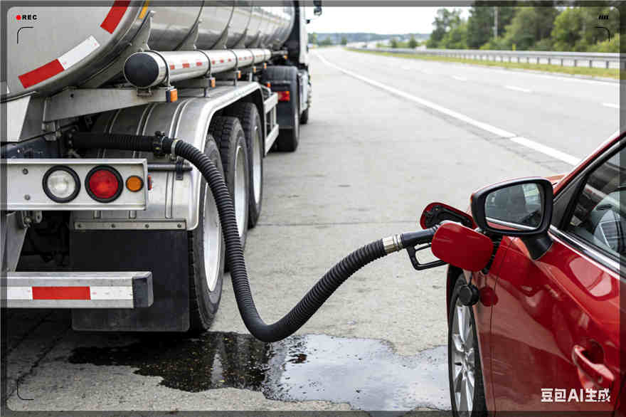 洪泽区汽车救援送水案例